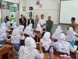 Danramil 03 Serengan Bersama Kapolsek & Camat Launching SPPG-MBG Penyaluran Makanan Bergizi Gratis